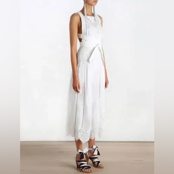ZIMMERMANN EMPIRE VIRTUE JUMPSUIT WHITE Size: Zimmerman 3 - Picture 7 of 15